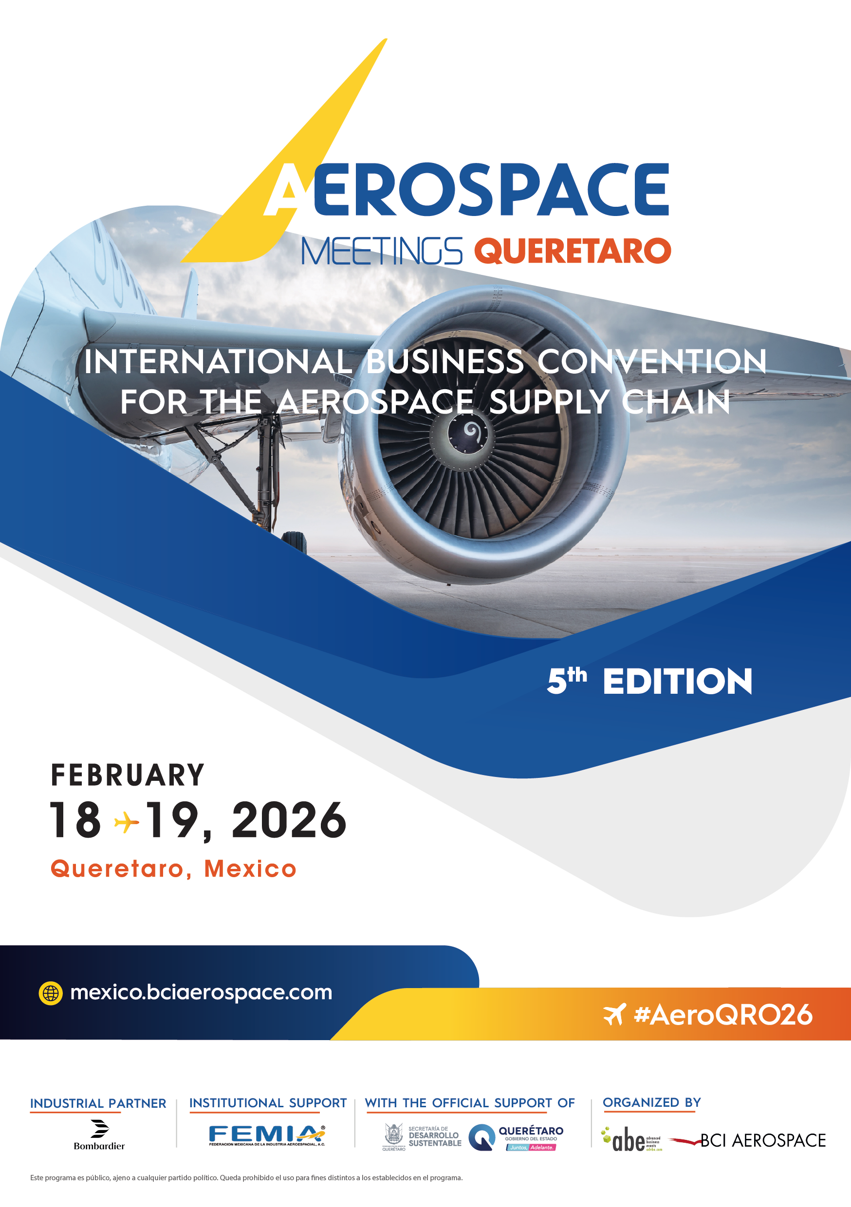  Aerospace Meetings media kit - flyer